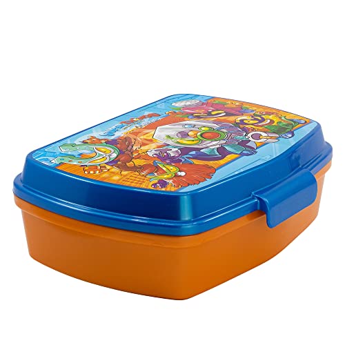 Lancheira SUPERTHINGS (7.5 x 14 x 8 cm - Multicor) 
Marca:
BigBuy School
 - Eletrodomésticos - 7.5 x 14 x 8 cm, multicor, resistente