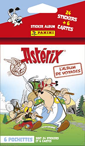 Pack de 3 Álbuns Panini Astérix - L'album de voyages (Idade Mínima Recomendada: 5 anos) PANINI - Materiais de arte e artesanato - álbum, viagem, asterix, pack