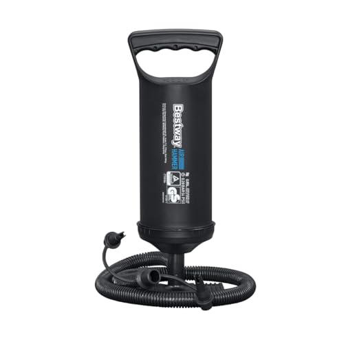 Bestway 56337-00 Borrifador de Ar para Piscina e Pátio Bestway - Equipamento atlético de uso geral - bomba de ar manual, inflar rapidamente, corrente constante, câmara de ar ampla