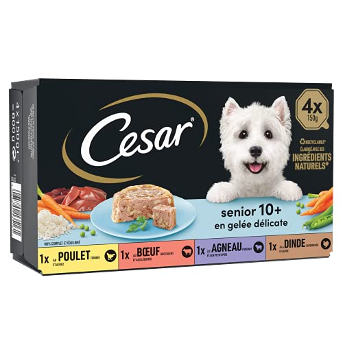 Ração para Cão CESAR (150g - Seca - Sénior) CESAR - Ração para cães - secos, sénior, 150g