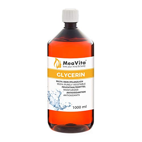 Glicerina MEA VITA 100% Natural (1000 ml) MeaVita - Cuidados com a pele - glicerina, natural, 1000ml