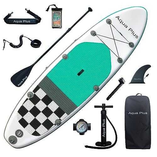 Tábuas de Paddleboard SUP INFLATABLE 15cm Aqua Plus Sup Aqua Plus Marina - Pranchas de remo - inflável, 5m, 330kg, espuma superior