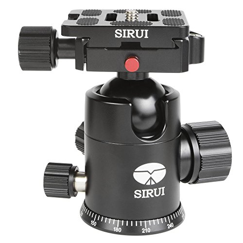 Cabeça de Tripé SIRUI G-20X Pro Version (Alumínio) Sirui - Peças e acessórios para câmeras - alumínio, preto, 360 g, 20 kg