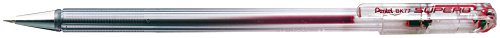 Caneta de Tinta Permanente PENTEL Super Bk-77 Vermelho Pentel - Canetas - tinta permanente, ponta de borracha, à base de água