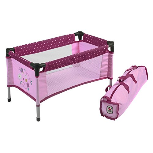 Berço para Boneca BAYER CIC 2000 (31 x 21 x 15 cm) Bayer Chic 2000 - Brinquedos - metal, plástico, bolso, viagem