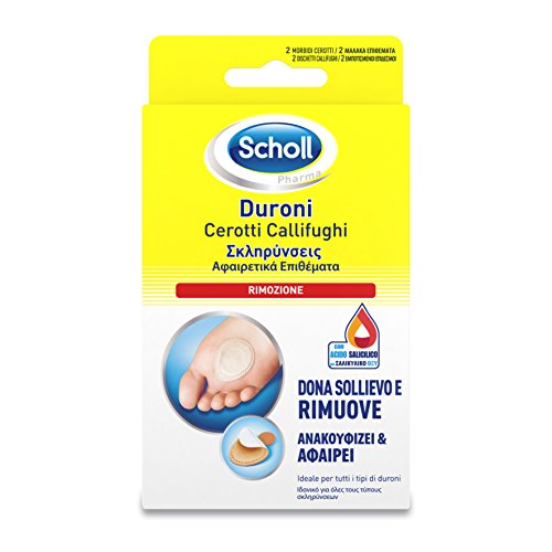 Scholl Parches Callifughi para la Eliminación de Callos en Las Plantas - 1 Paquete scholl's - Cuidados para calos e calosidades - callos, plantar, eliminação