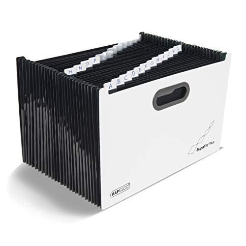 Pasta Organizadora RAPESCO Supafile Plus (A4 - 26 Compartimentos) Rapesco - Arquivamento e organização - supafile, 26 compartimentos, a4