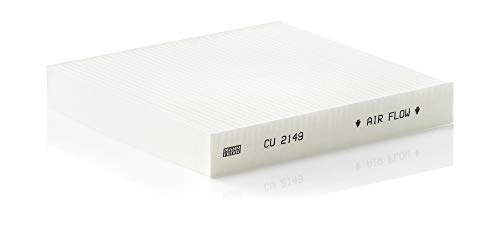 Filtro de Ar Condicionado MANN FILTER CU2149 MANN FILTER - Aquecimento, ventilação e ar condicionado - filtro, ar condicionado, mercedes-benz c-class, preto