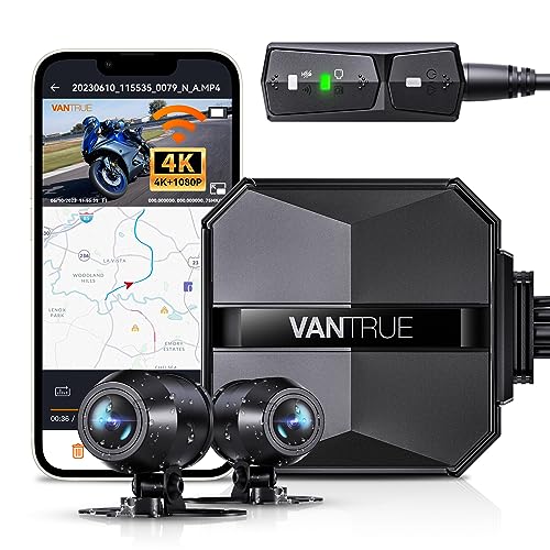 Dashcam VANTRUE F1 (4K - 2.5'' - Wi-Fi) VANTRUE - Segurança e proteção para veículos - 4k, 30 fps, wi-fi, mp4