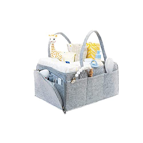 Cesto para acessórios do bebé 3D Cesta de coisas do bebê MNPSN - Organizadores de fraldas - 38x25x18 cm, 13x9x7 cm, 330 g, polipropileno