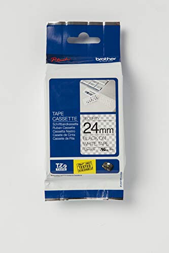 Etiquetadora BROTHER TZE-SH5 Preto sobre Branco Brother - Fitas de etiquetas e recargas - preto, branco, brother p-touch 2000/1000