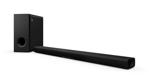 Soundbar YAMAHA TrueX Bar 50A (400 W - Canais: 2.1 - Subwoofer: Sem Fios - Bluetooth) YAMAHA - Alto-falantes - 400 W, 2.1 canais, subwoofer sem fios, bluetooth