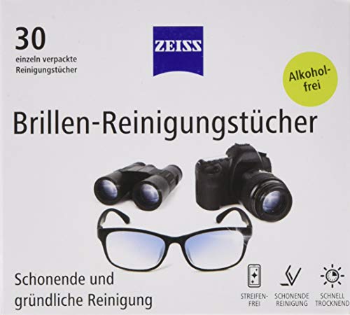 Zeiss Lens Cleaning Pads 90 pcs (Acessório Imagem e Som) Zeiss - Limpeza de eletrônicos - 90 peças, lentes limpas, acessório