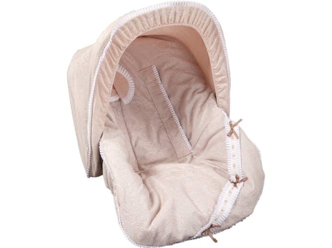 BabyLine Biscuit Mochila Bege (Recondicionado Como Novo) Babyline - Acessórios para cadeirinhas de bebê - mochila, design moderno, compartimentos, correia ajustável, protecção de chuva