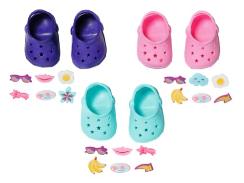 Acessório para Bonecas BABYBORN Sapatos com Alfinetes Zapf Creation - Brinquedos - sapatos, alfinetes, bebés, BABYBORN