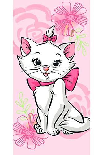 Toalha de Banho DISNEY Aristogatos (70x140 cm) Jerry Fabrics - Toalhas de praia - disney, aristogatos, 70x140 cm