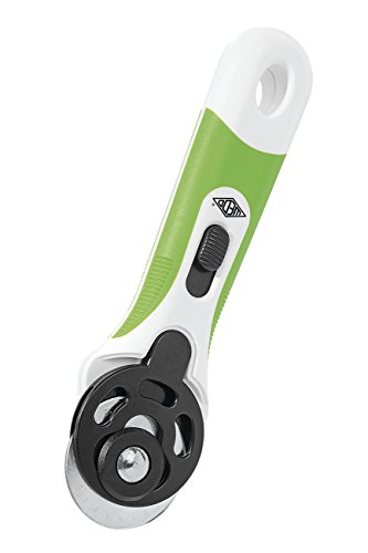 Faca de Lâminas Fixas WEDO 78 9045 Verde, Branco Wedo - Ferramentas de corte e relevo para artesanato - verde, branco, plástico, 60g