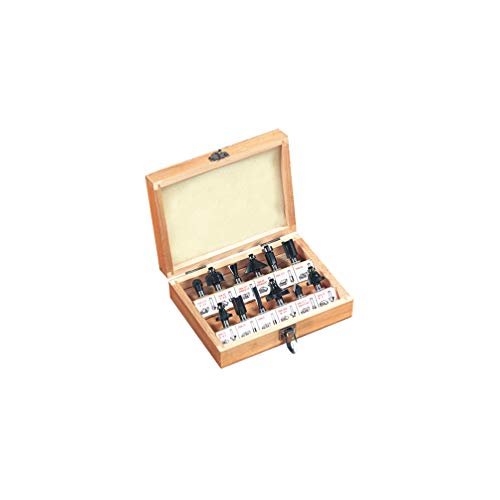 Conjunto de 12 Brocas para Madeira FAROOL FARTOOLS - Ferramentas - 12 brocas, madeira, aço inoxidável, 8 mm