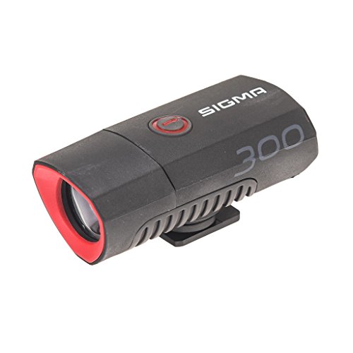 Luz Traseira SIGMA Buster 300 LED Preto e Transparente Sigma - Luzes de segurança e refletores esportivos - led, preto, transparente, resistente à água