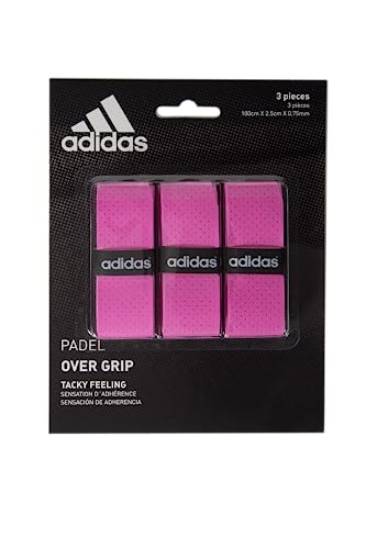 Grip de Raquetes ADIDAS Tacky Feeling (Rosa - 3 Unidades) adidas - Material de pesca - raquetas, rosa, 3 unidades, agarre firme
