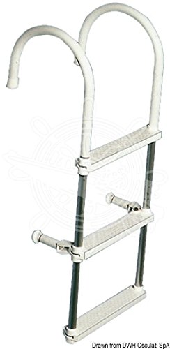 Escada de Cozinha OSCULATI Premium (Alumínio - 25 cm) Osculati - Escadas de barco - escada, cozinha, alumínio, 25 cm