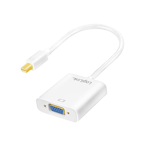 Adaptador de Cabo de Vídeo LOGILINK (Mini DisplayPort - VGA) Logilink - Adaptadores de cabos de áudio e vídeo - mini displayport, vga, hd dsub, 1920 x 1200, dac de vídeo