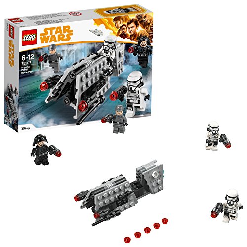 LEGO Star Wars - 75207 (Jogos de Construção) LEGO - Blocos de encaixe - lego, star wars, patrulha imperial, oficial de reclutamento, pack de combate