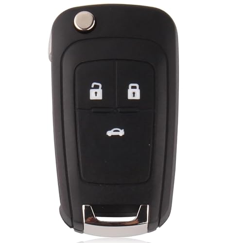 Capa Autozocó para Comando de Chave 3 Botões com Fio para Opel Astra J Insignia A Meriva B Zafira C Mokka Chevrolet Orlando Aveo CABLEPELADO - Segurança e proteção para veículos -