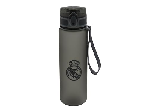 Garrafa CYP BRANDS Real Madrid (Plástico - Preto) CYPBRANDS - Garrafas de engarrafamento - plástico, preto, 21,5 x 12 x 23 cm, 1 litro