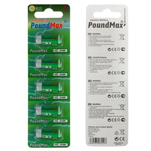 Pilha Recarregável CRYSTAL POUNDMAX 910A PoundMax - Baterias de uso geral - 1.5v, LR1, alcalino, MN9100