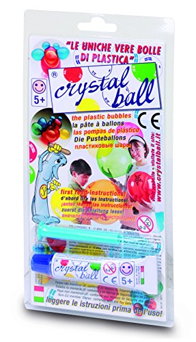 Pasta para Modelar GIOCHI PREZIOSI Crystal Ball GIOCHI PREZIOSI - Brinquedos - 24 cores, expositor, tubo, canula