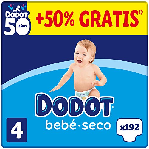 Fraldas de Bebê DODOT Box Aniversário (Tamanho: 4) Procter & Gamble - Roupa interior - canais de ar, 4 tamanho, ventilados