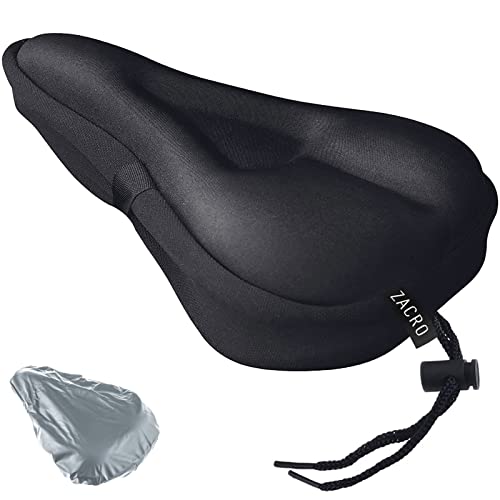 Almofada para Assento de Bicicleta ZACRO Gel Zacro - Peças de automóveis - gel, preto, bicicleta
