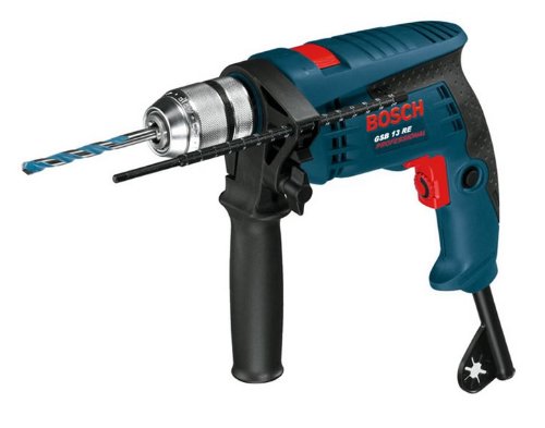 Berbequim BOSCH GSB 13 RE Professional (1300 rpm - 300 W) Bosch - Berbequins elétricos portáteis - 1300 rpm, 300 W, ação percussiva, reversa