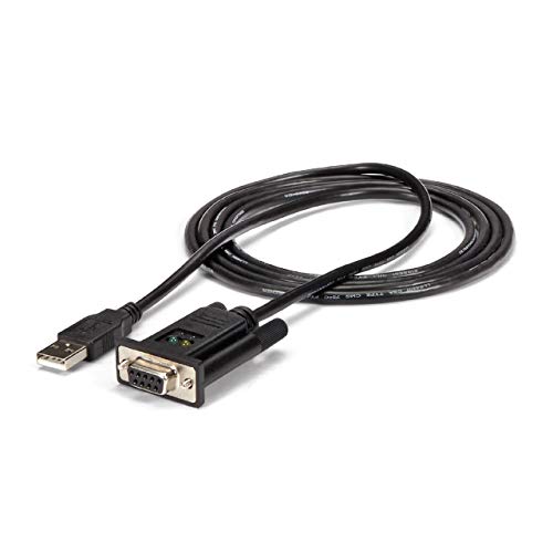 Cabo Adaptador StarTech.com ICUSB232FTN USB 2.0 A para Serial Preto STARTECH.COM - Acessórios de computador - usb 2.0, serial, adaptador, preto