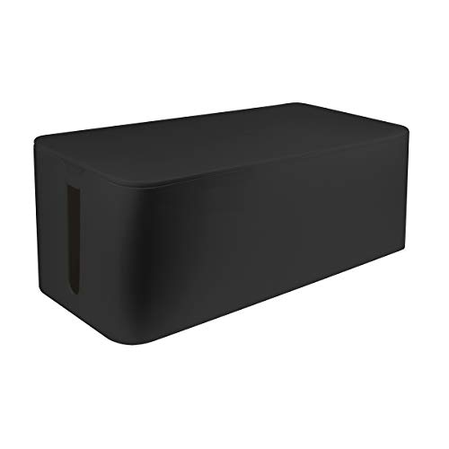 Organizador de Cabos LOGILINK KAB0062 em Preto Logilink - Caixas de montagem elétrica e suportes - organizador, cabos, preto
