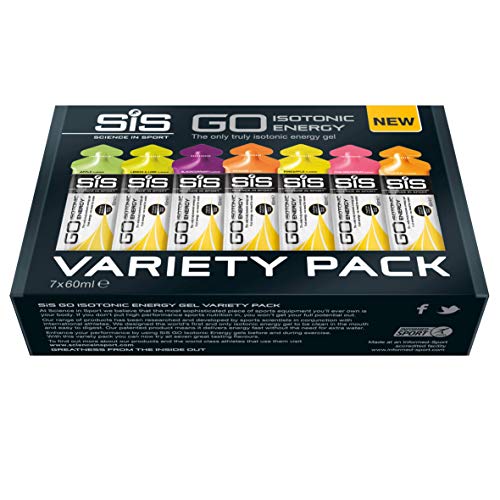 Gel Energético SCIENCE IN SPORT (7 x 60 ml) Sport Science - Vitaminas e suplementos - energético, 60 ml, 7 unidades
