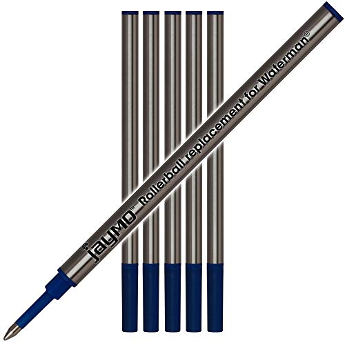 Recarga para Caneta JAYMO 6 Azul (Compatível com: Waterman) Cottage Mills - Tinta e recargas de caneta - compatível Waterman, ponta 0,5mm, tinta alemã