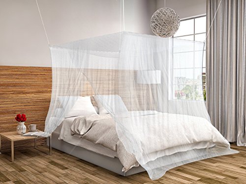 Mosquiteiro TRAVEL EARTH Quadrado (2x2x2m) Travel Earth - Redes mosquiteiras e telas anti-insetos - quadrado, 2x2x2m