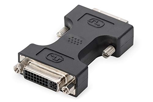 Adaptador ASSMANN ELECTRONIC (DVI - DVI - Preto) Digitus - Adaptadores de cabos de áudio e vídeo - dvi-d, dvi-i, preto, ul1007