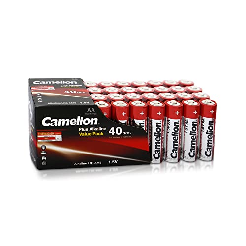 Pilhas CAMELION Alcalina Lr6 Mignon Aa (Caixa de 40 Unidades) Camelion - Baterias de uso geral - alcalina, AAA, 1200 mAh, 40 unidades