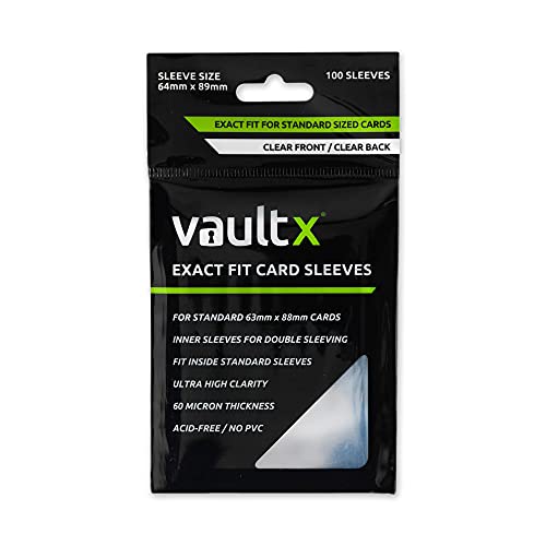Caixa de Arrumação VAULT X 200 Interior (TCG) Vault X - Protetores de folhas - 200 cartões, plástico rígido, design moderno