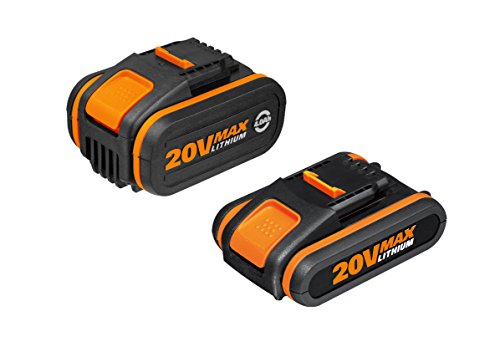 Conjunto de baterias e carregador WORX WA3605 Worx - Baterias para ferramentas elétricas - baterias, carregador, lavagem à máquina