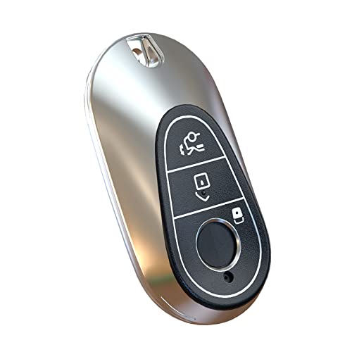 Capa para Chaves Mercedes-Benz C-Class S W206 W223 2020UP Preto OATSBASF - Porta-chaves - mercedes-benz, preto, poliuretano suave, resistente a riscos