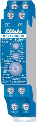 Relé de Energia Eltako Multifuncional Mfz12Dx-Uc Eltako - Interruptores e relés especiais - multifuncional, Mfz12dx-uc