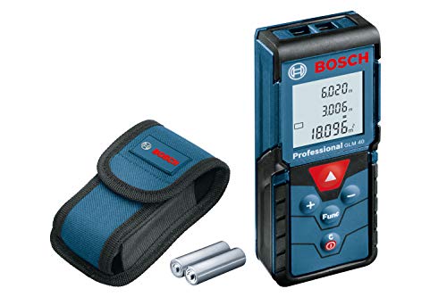 Medidor de Distâncias a Vácuo BOSCH GLM 40 Professional Bosch - Medidores de distância - distâncias, vácuo, bateria