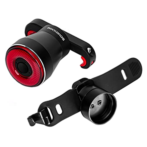 Luz Traseira Led Inteligente Usb Rechargeable Ip65 ROCKBROS - Luzes de segurança e refletores esportivos - led, usb rechargeable, IP65