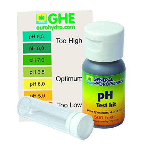 Comprovador de pH Líquido GHÉ 1000 (1 Unidade) GHE - Produtos químicos de laboratório - ph, rápido, sencilho, indicador