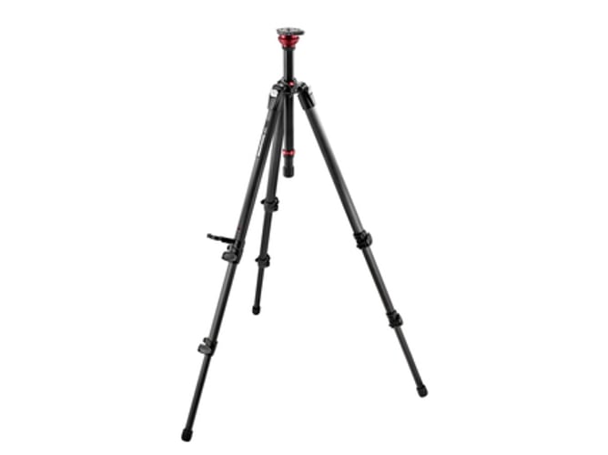 Tripé de Vídeo MANFROTTO 755CX3 (Altura Máx.: 155 cm - Material: Carbono) Manfrotto - Tripés e monopés - 15,5 cm, 7 kg, carbono, 3 pernas