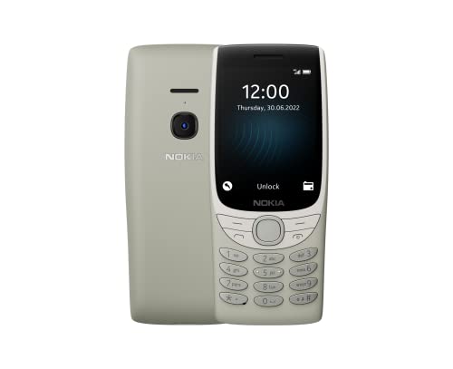 Telemóvel NOKIA 8210 (2.8'' - 3G - Prateado) Nokia - Telemóveis - 2.8 polegadas, 3g, prateado